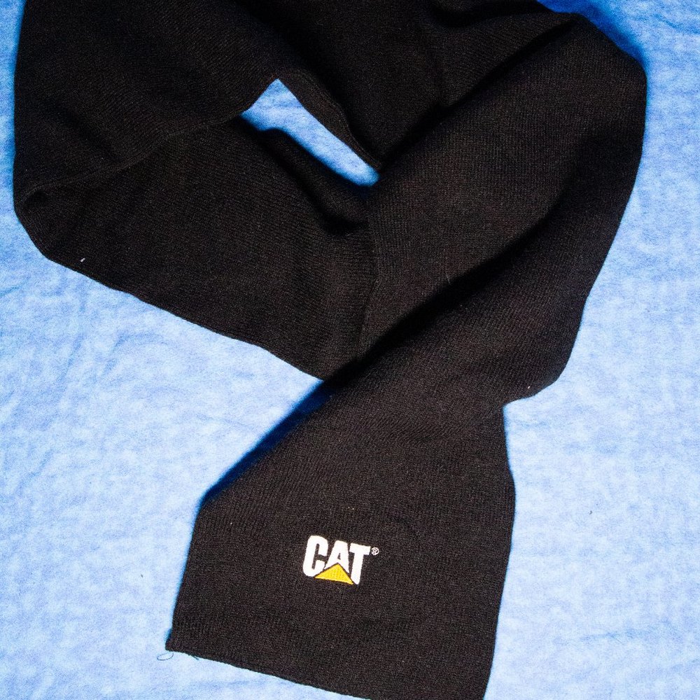 Caterpillar Black Scarf